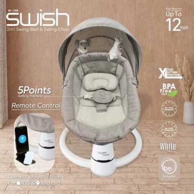 Ayunan Elektrik Bayi Babyelle SWISH BE-1208 Automatic Baby Elle Swing Chair Kursi Bouncer Otomatis W