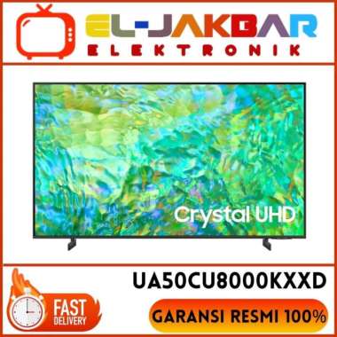 Samsung 50CU8000 Smart Tv 50 Inch Cyrstal 4K UHD Slim Design /50BU8000