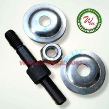 As Spindel batu gerinda 3 inch pengubah mesin bor ke gerinda duduk spindel saja