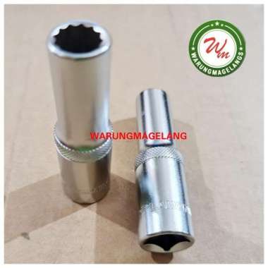 SILVER Lakoni MATA KUNCI SOK PANJANG 8 10 12 14 17 SEGI 12 AS 1/2 IN 14mm segi 12