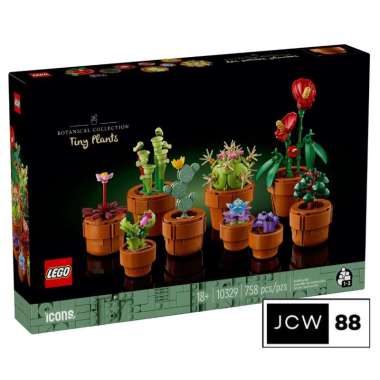 Lego 10329 Icons Tiny Plants - Pajangan Dekorasi Hiasan Mini multi