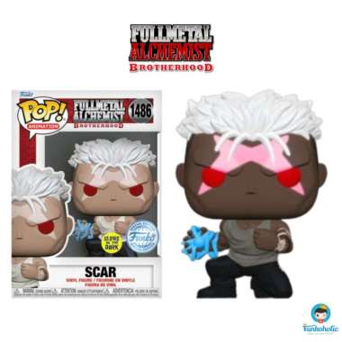 Funko POP! Animation Fullmetal Alchemist Brotherhood - Scar GITD #1486