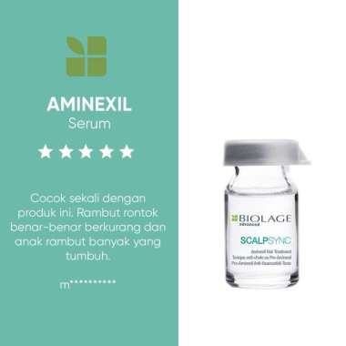Matrix Biolage Scalpsync Aminexil 6ml / Serum Rambut Rontok Matrix