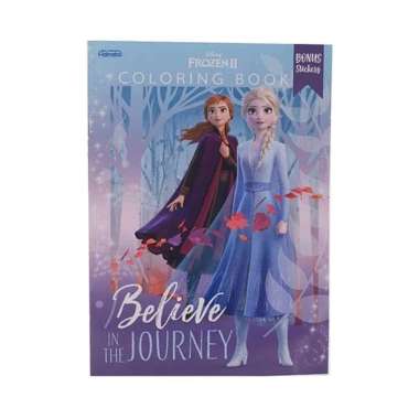 Frozen II Believe In The Journey L Coloring Sticker Book