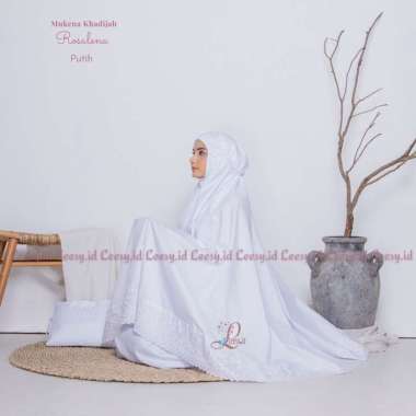 Jumuna - - Mukena Dewasa Siti Khadijah Rosaleena PUTIH