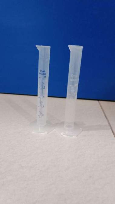 Gelas Ukur Plastik / Gelas Takar Laboratorium 10ml