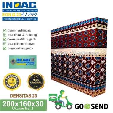 Kasur Busa Inoac EON D23 No. 2 Ukuran 200x160x30 cm Tebal 30 cm Kasur Busa Inoac D 23 Original Murah