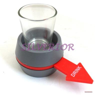 Alat Pesta Roulette Putar Tunjuk Gelas Shot