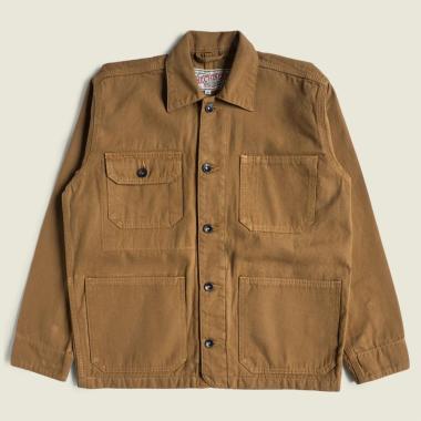 Timechine Co. Bradley Chore Jacket Honey Brown S