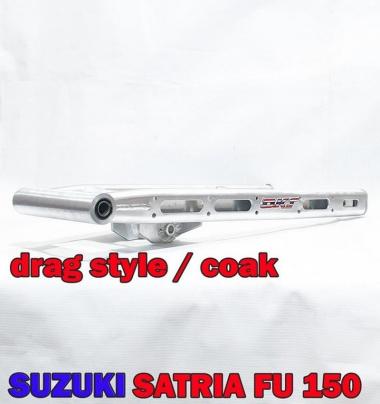 Swing Arm Dkt Coak / Drag Style Suzuki Satria Fu 150 Original Thailand - Silver