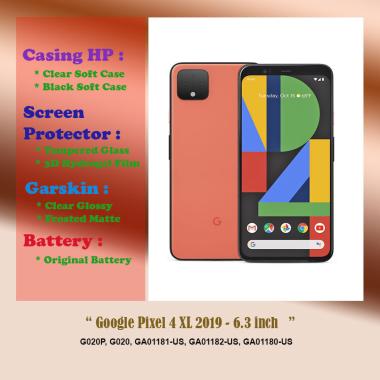 Google Pixel 4 XL 2019 - 6.3 inch - Case - Screen Protector - Battery - Dll Hydrogel
