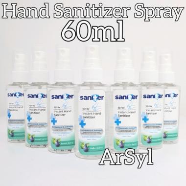 Saniter Hand Sanitizer Spray 60ml - SweetBerry
