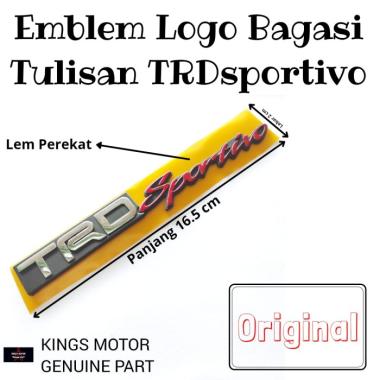 Logo Bagasi TRD Sportivo Multicolor