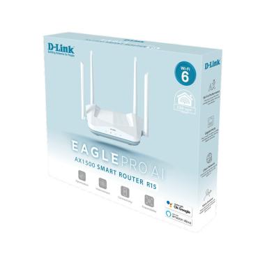 D-Link R15 AX1500 Smart Dual Band Wireless Router DLINK R15Introducing R15