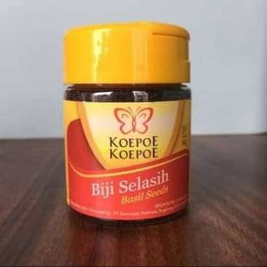 Biji Selasih Koepoe Koepoe / Koepoe Koepoe Basil / Biji Selasih 50gr Botol