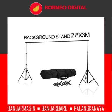 Stand Background Taff studio 2,8 x 3 meter
