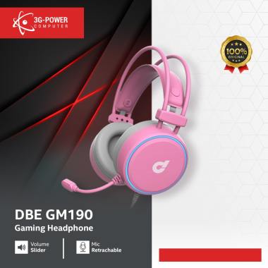 dbE GM190 7.1 Virtual Surround Gaming Headphone Pink