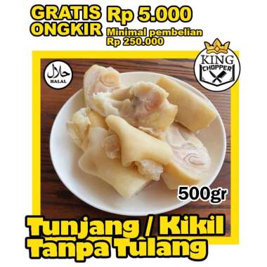 TUNJANG SAPI PREMIUM FROZEN MURAH BEKASI FRESH IMPORT BEKU KIKIL KAKI TULANG SEGAR 500 gr