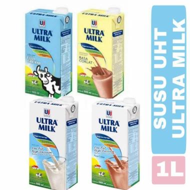 susu uht ultra milk 1 liter 1000 ml full cream