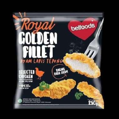 Promo Harga Belfoods Royal Nugget Golden Fillet 250 gr - Blibli