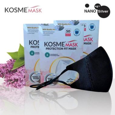 Kosme Mask Fitmask Black/Hitam