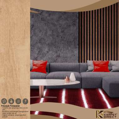 [Karpet Direct] Zag (Merah) 200x280 cm - Line