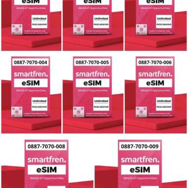 Nomor Cantik Smartfren Pascabayar include Kuota Unlimited