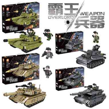 brick tank M1A2 MERKAVA 99A TIGER Heavy Tank Overlord weapon series M1A2 MAIN BATTLE TANK
