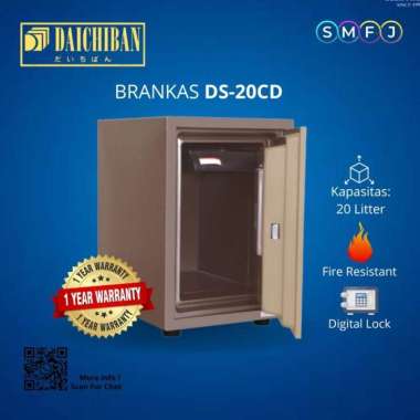 DAICHIBAN DS-20CD | Brankas Digital Tahan Api PACKING BUBBLE