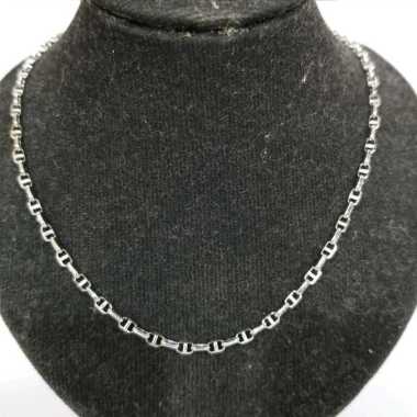 TERBARU Kalung Toscano Polos Koleksi Josean Elegant Emas Putih Asli