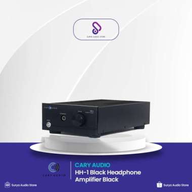 Cary Audio HH-1 Black Headphone Amplifier Black