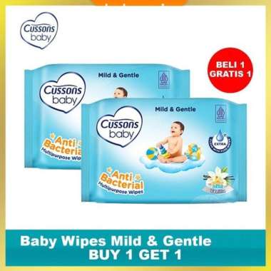 CUSSONS TISU BASAH Cussons tissue basah buy 1 get 1 Biru