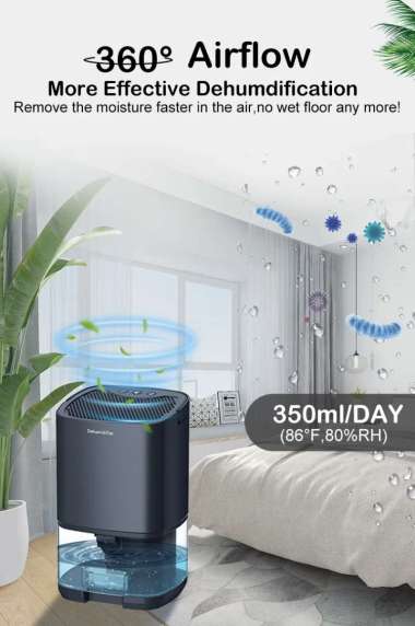 TaffHumi Dehumidifier 2 in 1 Moisture Absorber Anion Purification 1 L - H2102