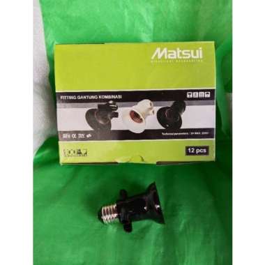 Fitting Kombinasi Matsui S . Hitam