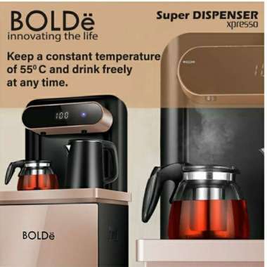 DISPENSER GALON BAWAH BOLDE SMART FOUNTAIN XPRESSO Remote KOMPRESOR