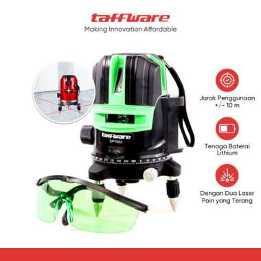 Self Leveling Taffware Projector Green Laser 2 Line - SPY003