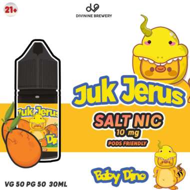 Liquid Baby Dino V1 Juk Jerus Saltnic 30ml Salt Nic Pods Friendly DV9