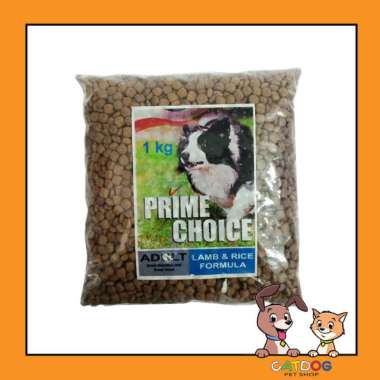 Dog food prime choice adult lamb 1 kg
