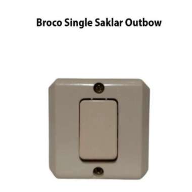 Broco Single Saklar Outbow
