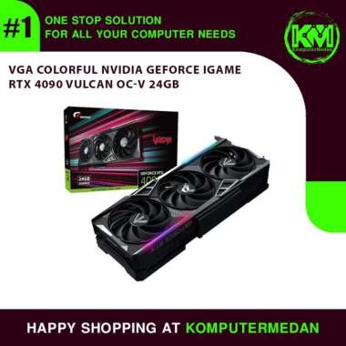 VGA COLORFUL NVIDIA GEFORCE IGAME RTX 4090 VULCAN OC-V 24GB