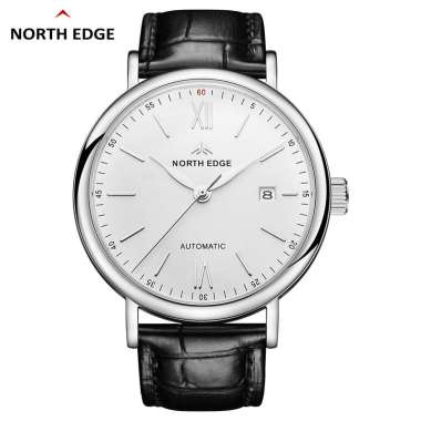NORTH EDGE 2023 AMOY Mechanical Wristwatch Sapphire Automatic Watch CLASSIC SILVER