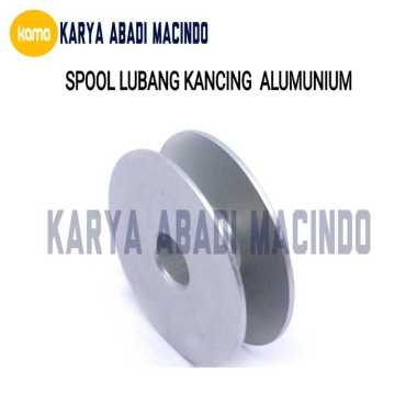 SPOOL MESIN JAHIT HIGH SPEED INDUSTRI ALUMUNIUM LUBANG KANCING