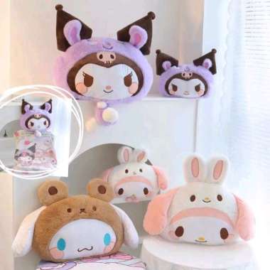 BONEKA SELIMUT SANRIO / BALMUT SANRIO IMPORT / BONEKA SELIMUT MELODY CINNAMOROLL KUROMI Cinnamoroll