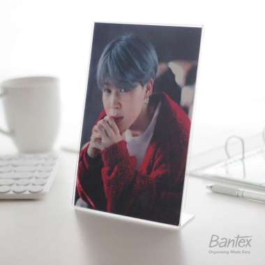 Bantex A4 Acrylic Slanted Display 8852 08 Poster Sign Holder / Photocard PC Holder / Tent Holder / T