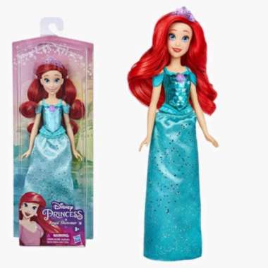 Disney Princess Ariel Jasmine Rapunzel Cinderella Belle Snow White Royal Shimmers Doll Hasbro Ariel