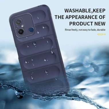 Soft Case Xiaomi Redmi 12C - Casing Xiaomi Redmi 12C Case Bumper REDMI 12C HITAM