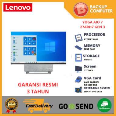 LENOVO YOGA AIO 7 27ARH7 Gen 3 F0GS001EID RYZEN 7 6800H