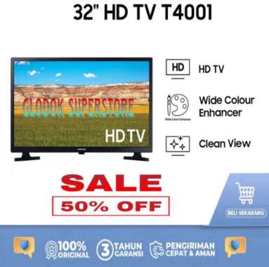 SAMSUNG LED DIGITAL TV 32 INCH | UA32T4001 | 32T4001 | T4001 hitam