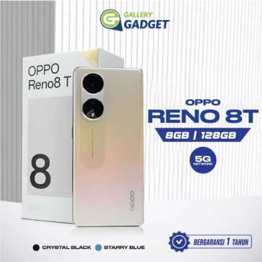 OPPO RENO 8T 5G 8/128 GB RAM 8GB ROM 128GB HP Smartphone Device Only Gold