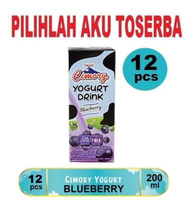 CIMORY YOGURT Drink BLUEBERRY 200 ml - ( HARGA 12 pcs )